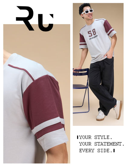 Vol 6410 Drop Shoulder Rare Urban Cotton Looper Mens Tshirts Supplier