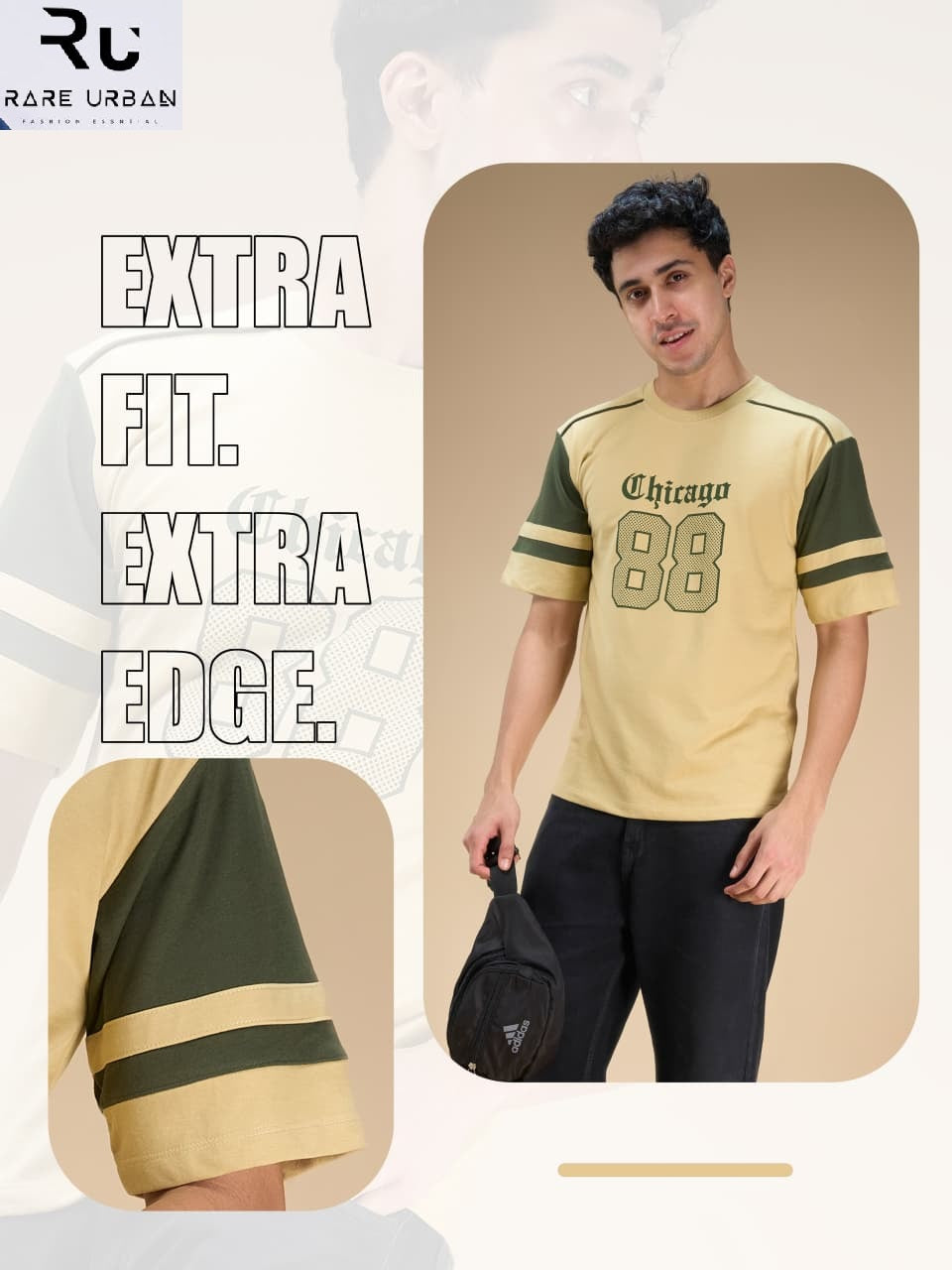 Vol 6410 Drop Shoulder Rare Urban Cotton Looper Mens Tshirts Supplier