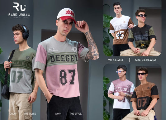 Vol 6413 Oversize Rare Urban Canvas Mens Tshirts Manufacturer Ahmedabad
