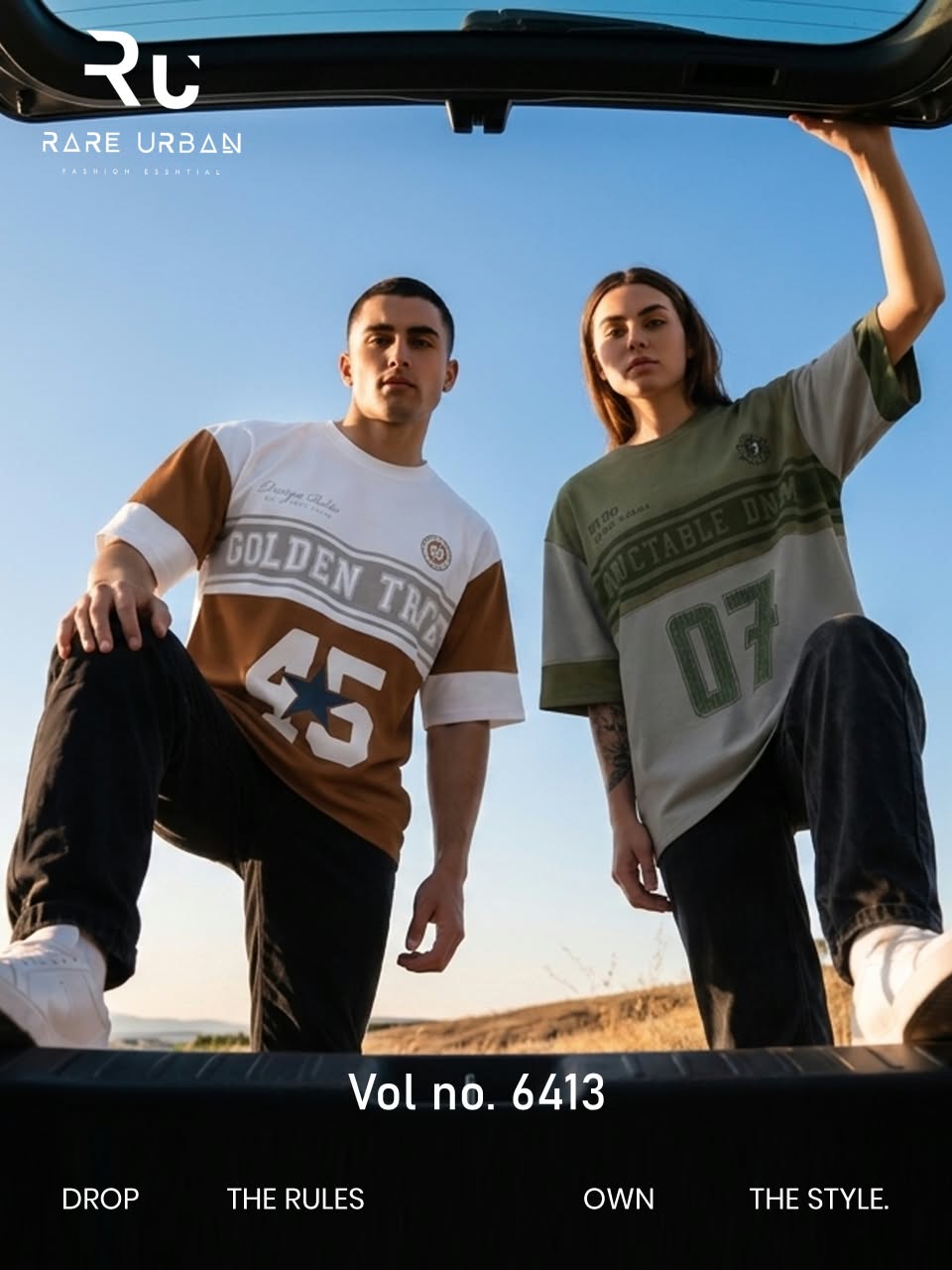 Vol 6413 Oversize Rare Urban Canvas Mens Tshirts Manufacturer Ahmedabad