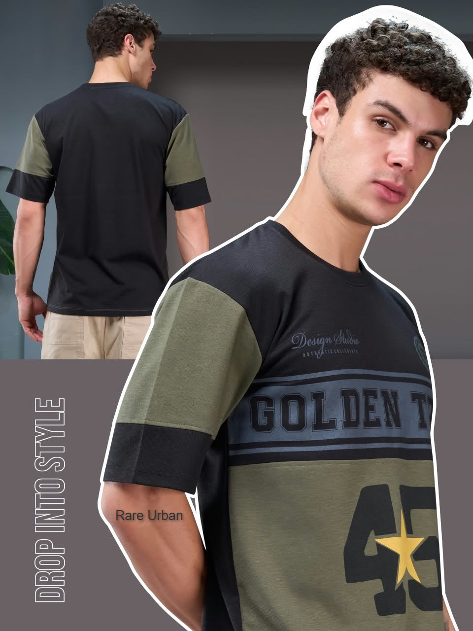 Vol 6413 Oversize Rare Urban Canvas Mens Tshirts Manufacturer Ahmedabad