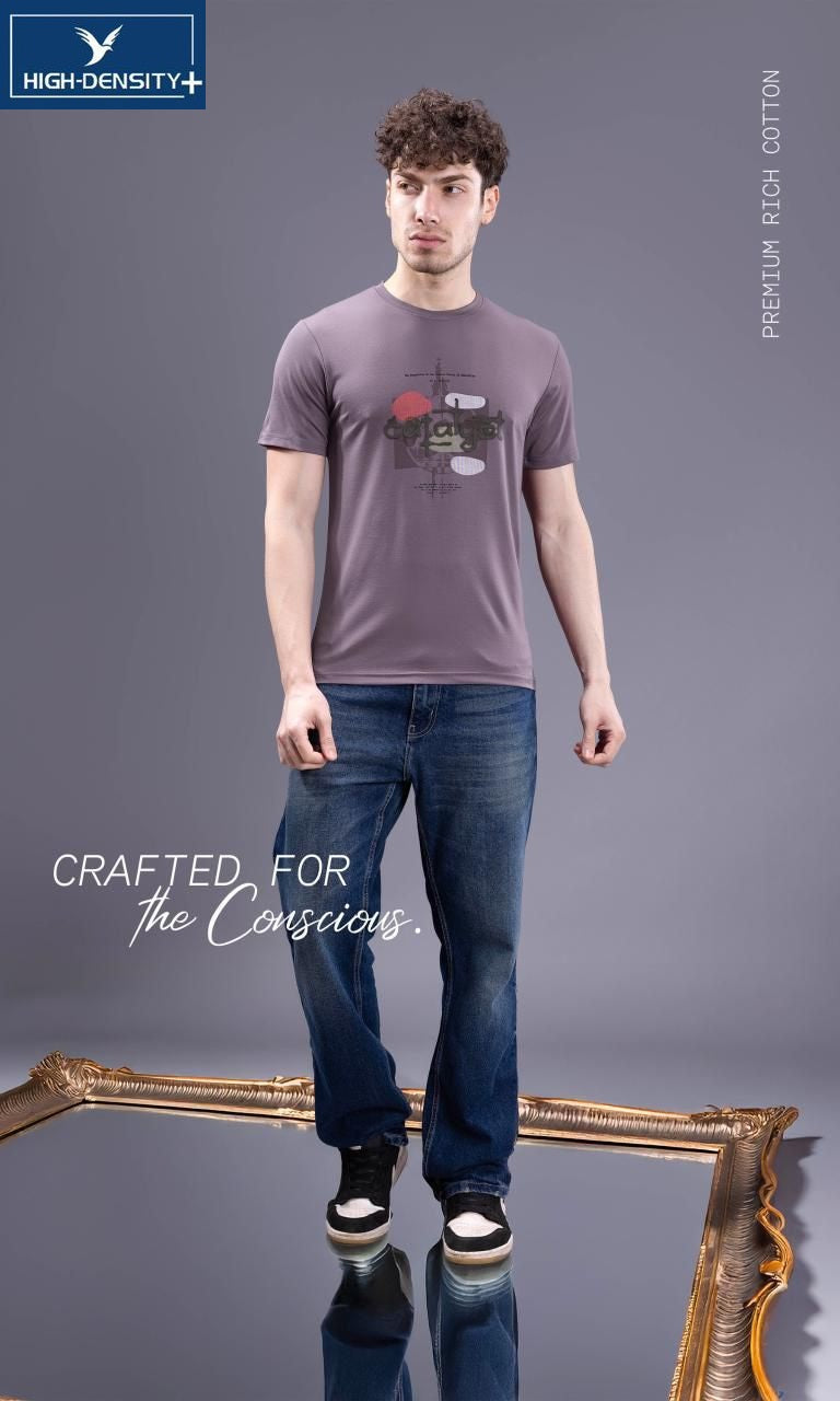Vol 6417 To 6424 High Density Tencil Lycra Mens Tshirts Wholesaler Ahmedabad