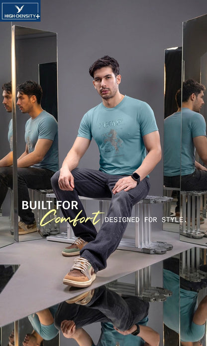 Vol 6417 To 6424 High Density Tencil Lycra Mens Tshirts Wholesaler Ahmedabad