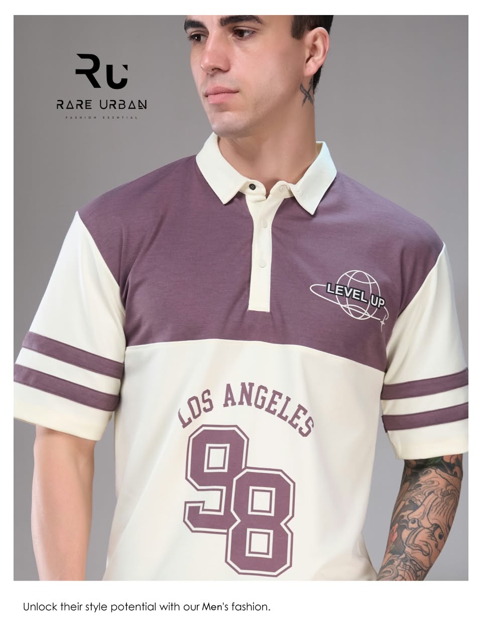 Vol 6418 Collar Style Rare Urban Fake Cotton Mens Tshirts Wholesale Price