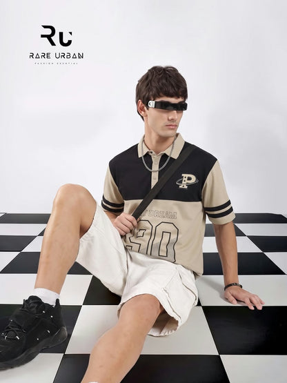 Vol 6418 Collar Style Rare Urban Fake Cotton Mens Tshirts Wholesale Price