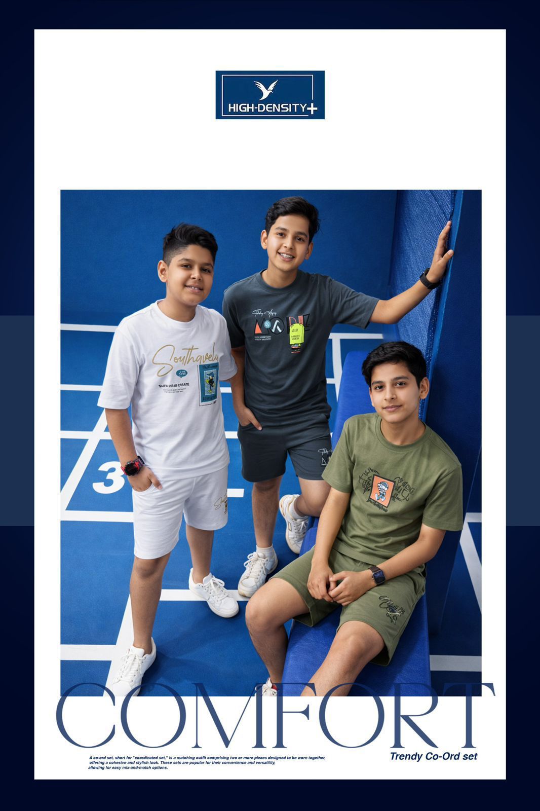 Vol 6425 To 6434 High Density Interlock Boys Shorts Set Manufacturer India