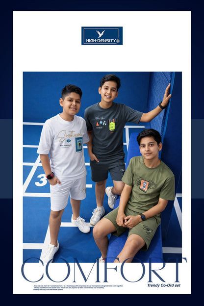 Vol 6425 To 6434 High Density Interlock Boys Shorts Set Manufacturer India