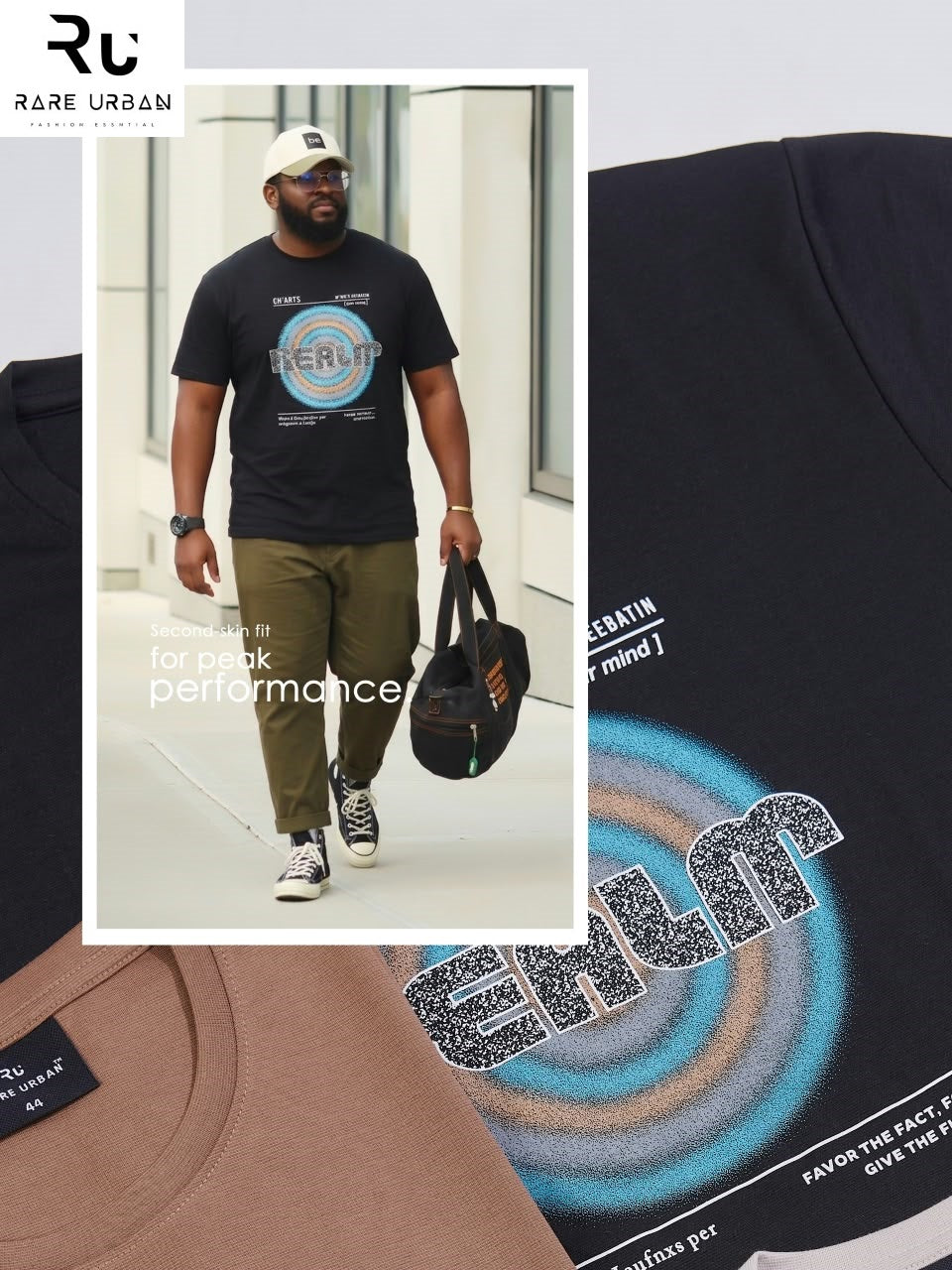 Vol 6433 Plus Size Rare Urban Canvas Mens Tshirts Wholesaler Gujarat