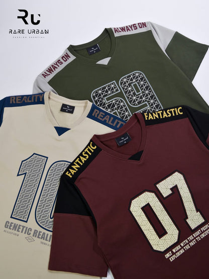 Vol 6436 Oversized Rare Urban Cotton Looper Mens Tshirts Exporter India
