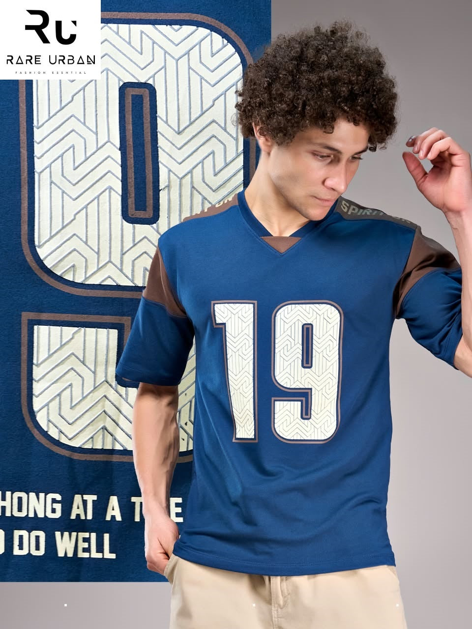 Vol 6436 Oversized Rare Urban Cotton Looper Mens Tshirts Exporter India