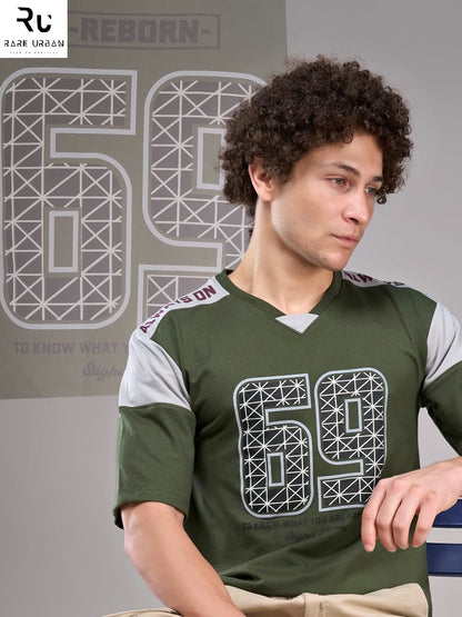 Vol 6436 Oversized Rare Urban Cotton Looper Mens Tshirts Exporter India