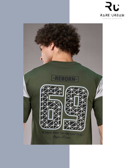 Vol 6436 Oversized Rare Urban Cotton Looper Mens Tshirts Exporter India