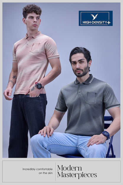 Vol 6500 To 6507 High Density Feather Knit Mens Tshirts Wholesale Price