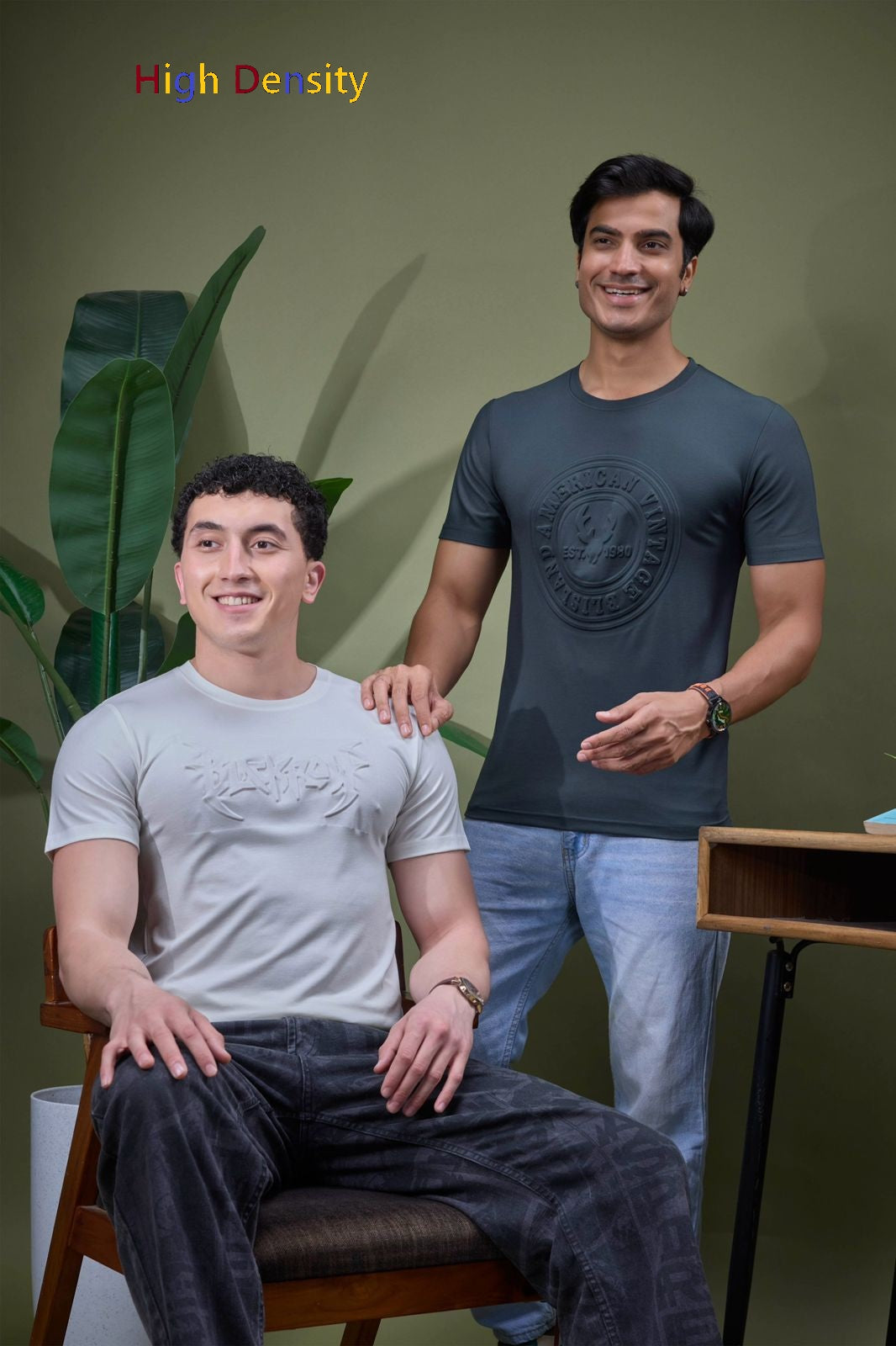 Vol 6550 To 6557 High Density Tencil Lycra Mens Tshirts Manufacturer India