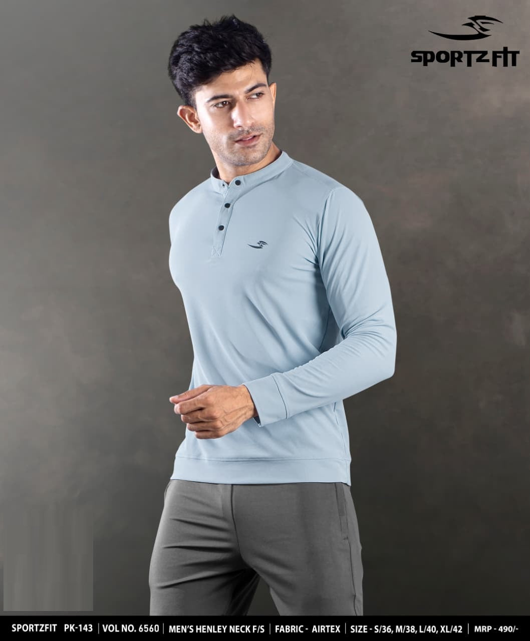 Vol 6560 Pk 143 Sportz Fit Airtex Mens Tshirts Wholesaler