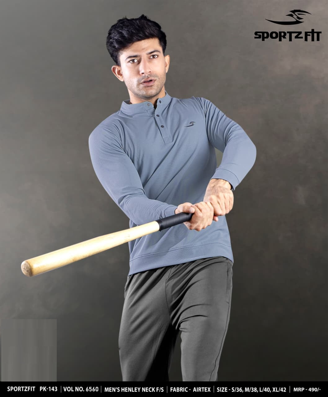 Vol 6560 Pk 143 Sportz Fit Airtex Mens Tshirts Wholesaler