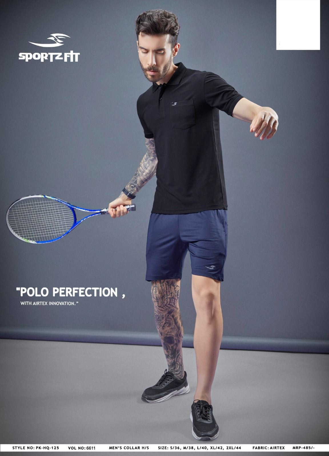 Vol 6611 Pk 125 Sportz Fit Airtex Mens Tshirts Wholesale