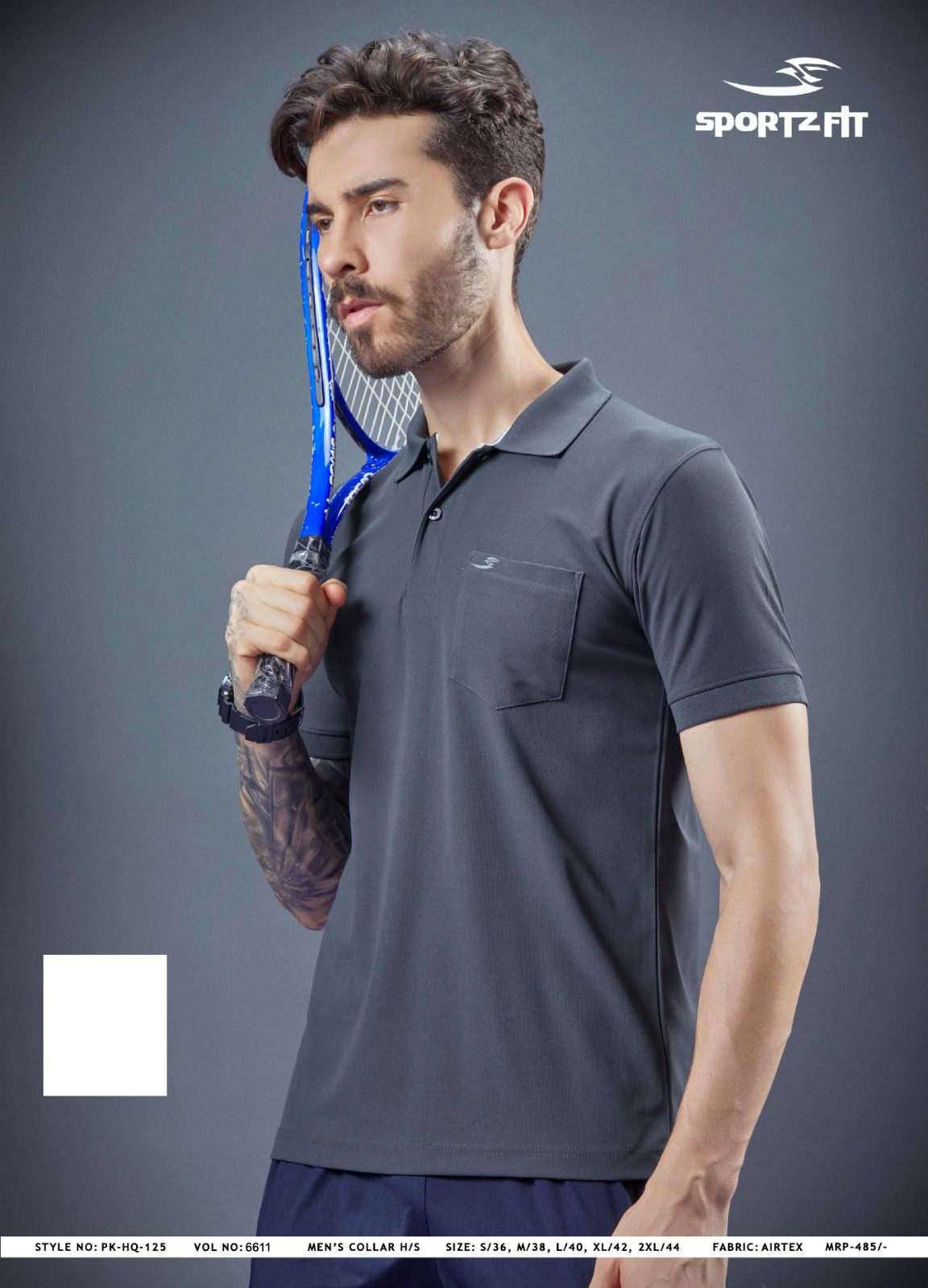 Vol 6611 Pk 125 Sportz Fit Airtex Mens Tshirts Wholesale