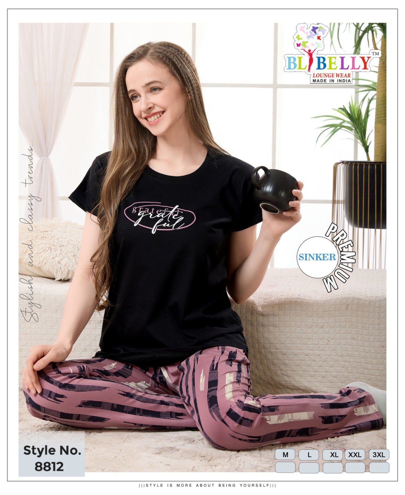 Vol 662 Belly Sinker Pyjama Night Suits Supplier India