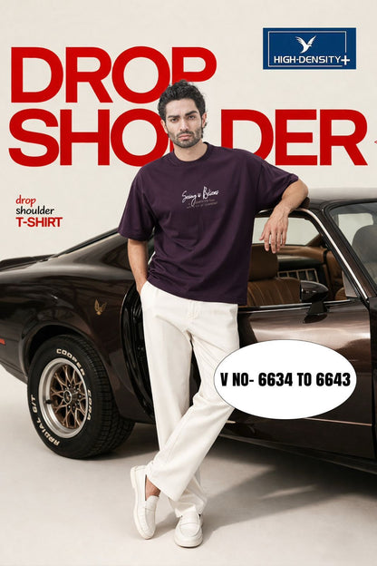 Vol 6634 To 6643 High Density Bio Cotton Mens Tshirts Manufacturer