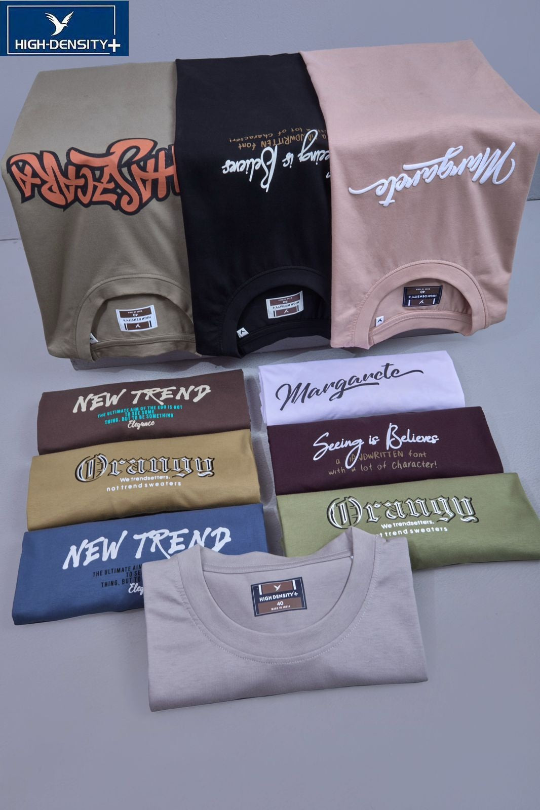 Vol 6634 To 6643 High Density Bio Cotton Mens Tshirts Manufacturer