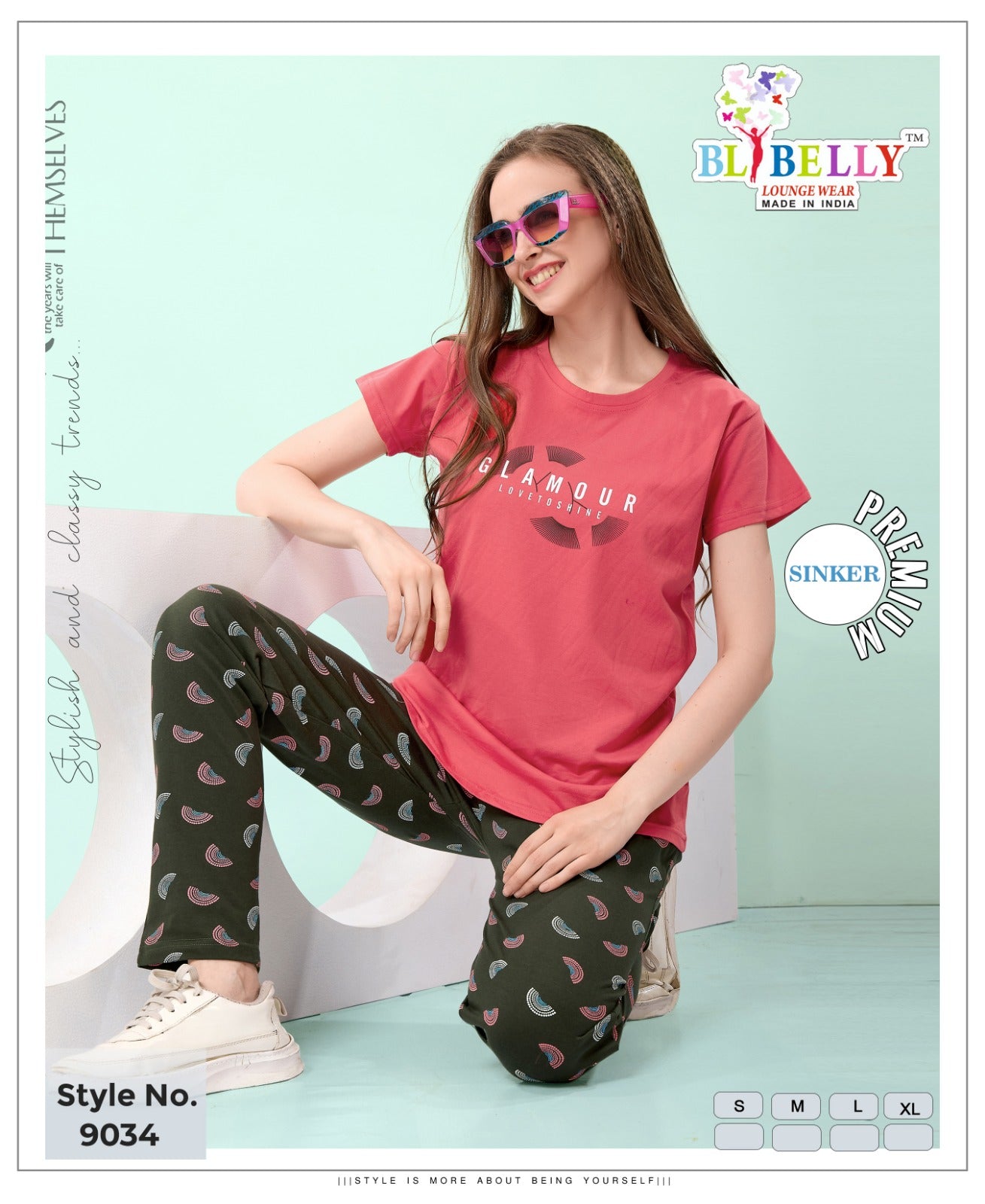 Vol 663 Belly Sinker Pyjama Night Suits Wholesaler