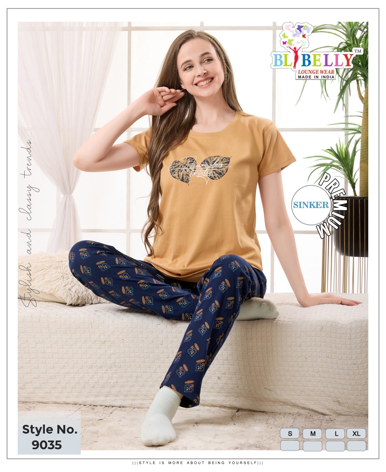 Vol 663 Belly Sinker Pyjama Night Suits Wholesaler