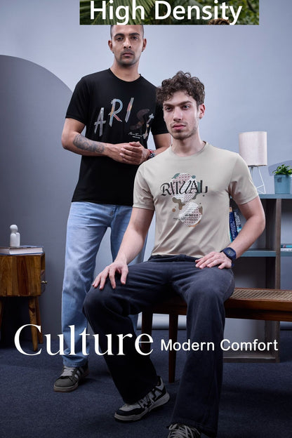 Vol 6654 To 6661 High Density Tencil Lycra Mens Tshirts Supplier Ahmedabad