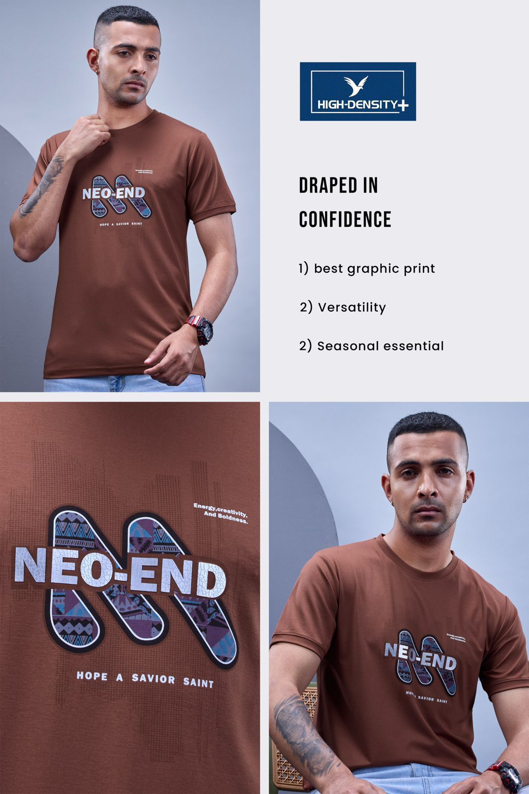 Vol 6654 To 6661 High Density Tencil Lycra Mens Tshirts Supplier Ahmedabad