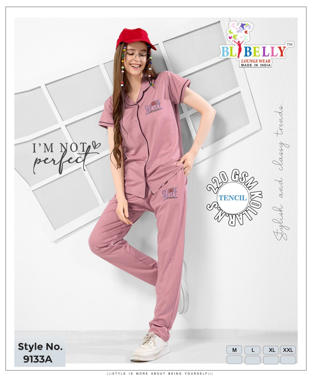 Vol 665 Belly Tencil Collar Night Suits Wholesaler India