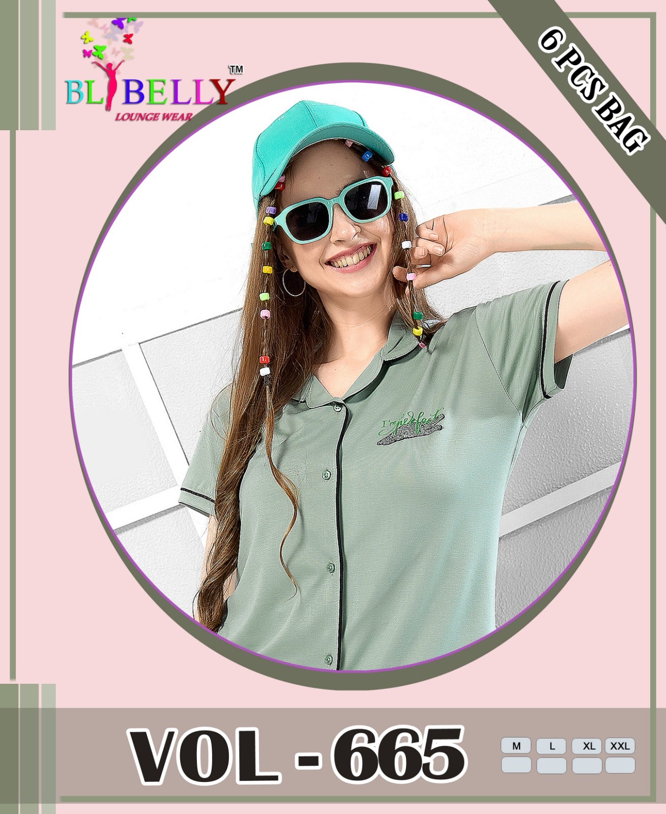Vol 665 Belly Tencil Collar Night Suits Wholesaler India