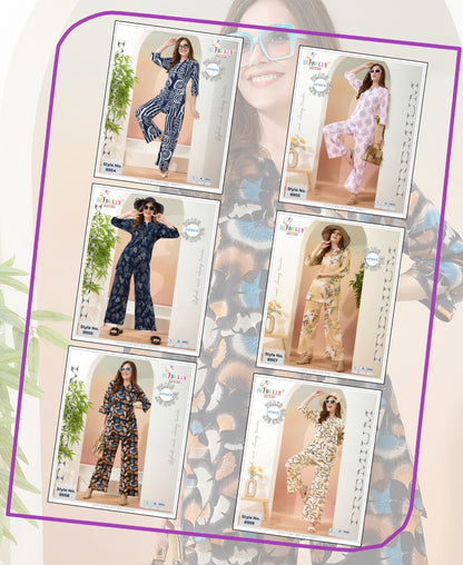 Vol 666 Belly Sinker Co Ord Set Wholesale Price