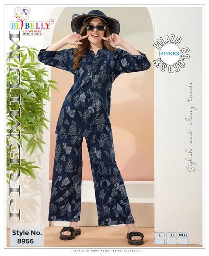 Vol 666 Belly Sinker Co Ord Set Wholesale Price