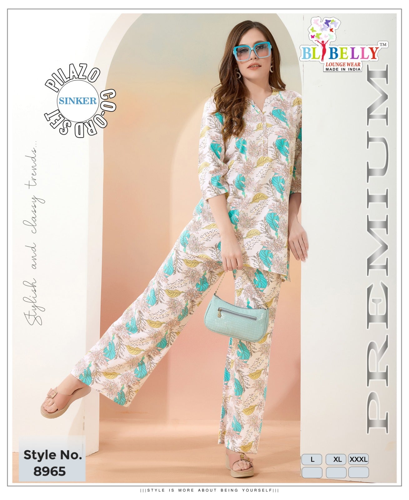 Vol 667 Belly Sinker Co Ord Set Manufacturer Gujarat