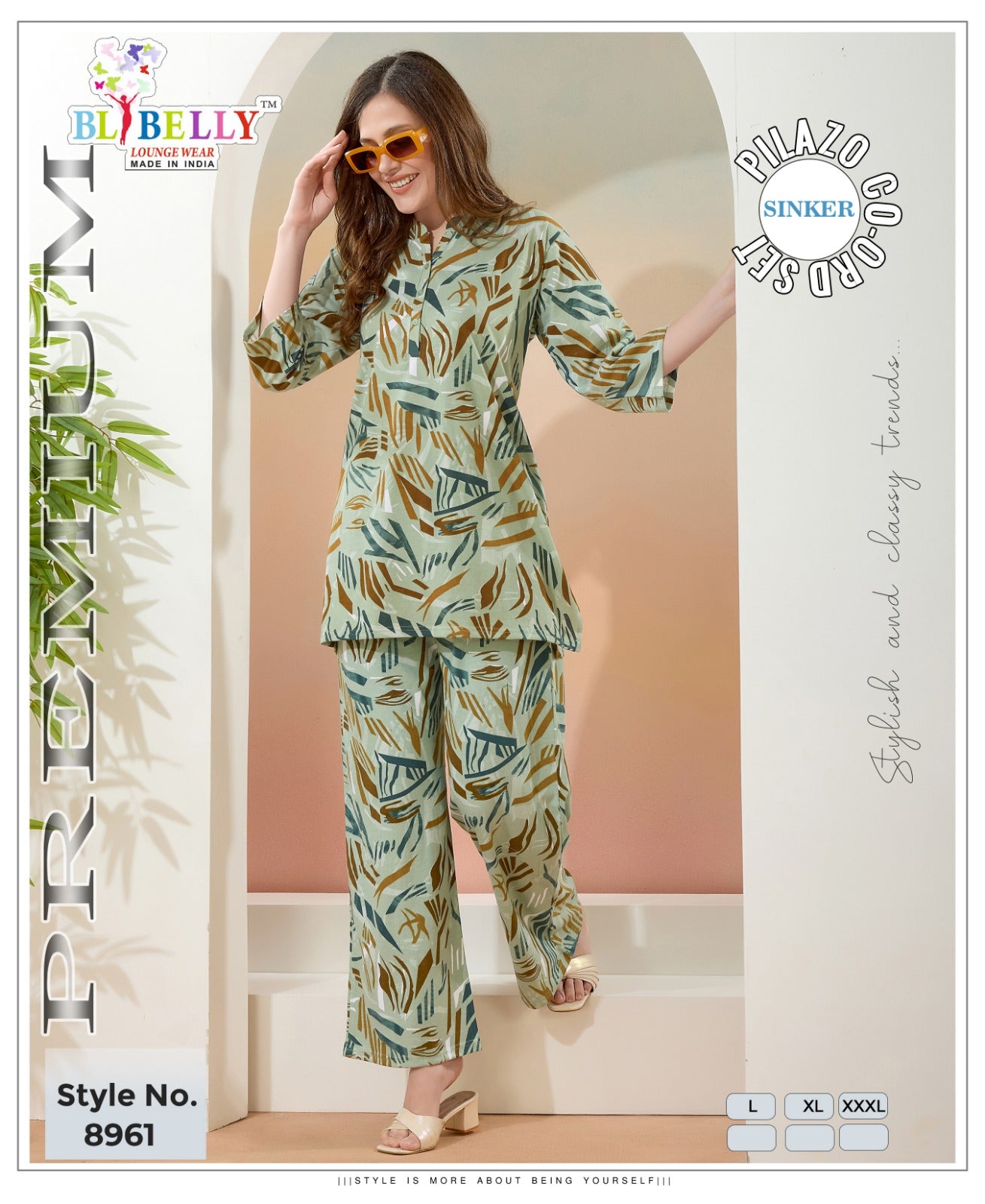 Vol 667 Belly Sinker Co Ord Set Manufacturer Gujarat