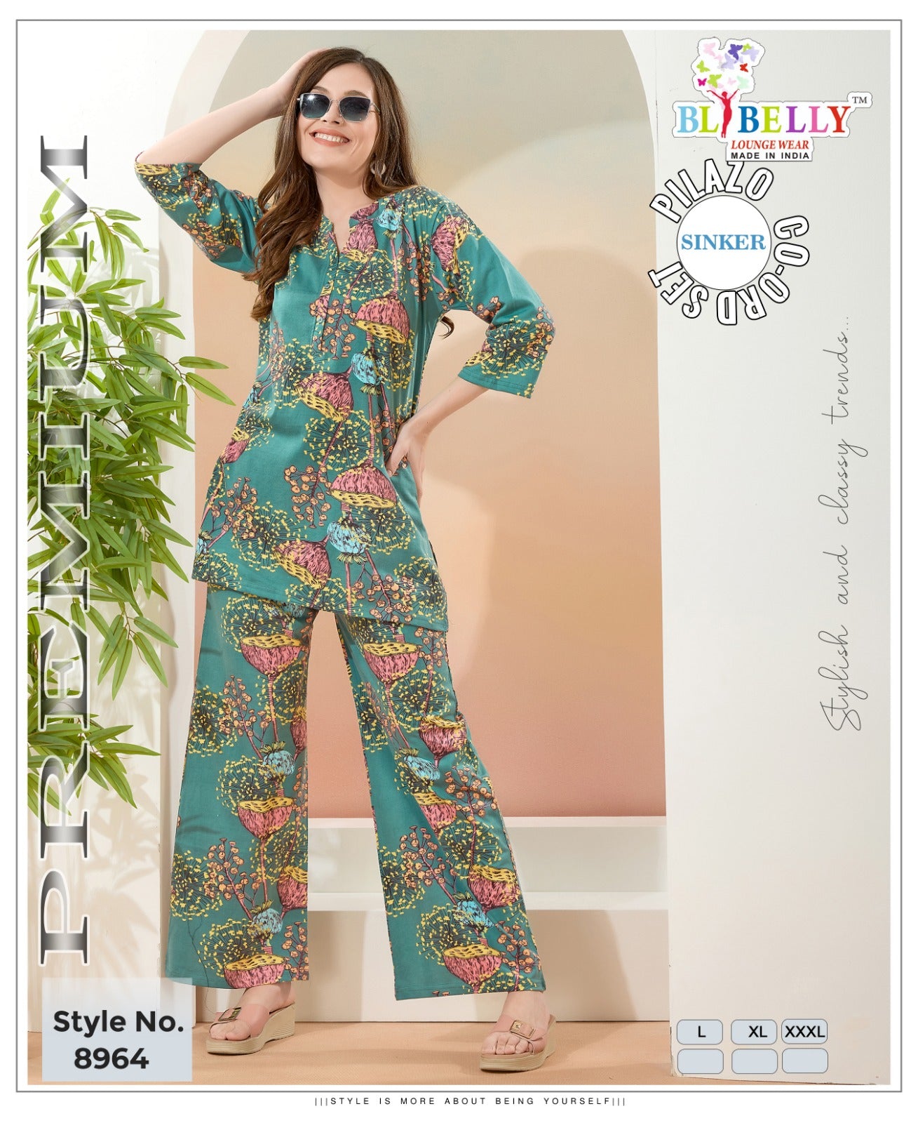 Vol 667 Belly Sinker Co Ord Set Manufacturer Gujarat