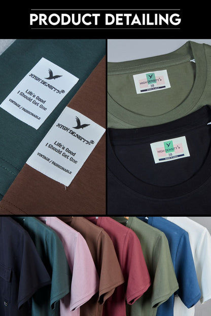 Vol 6680-6687 High Density Interlock Mens Tshirts Manufacturer Ahmedabad