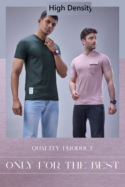 Vol 6680-6687 High Density Interlock Mens Tshirts Manufacturer Ahmedabad