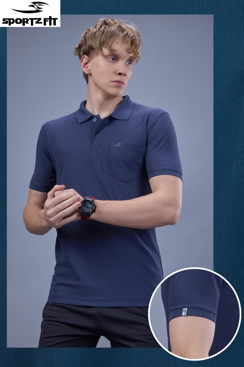 Vol 6699 Pk 125 Sportz Fit Polyester Airtex Mens Tshirts Exporter Ahmedabad