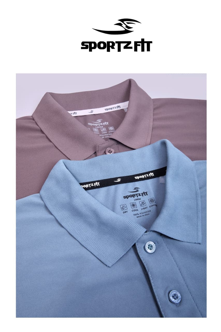 Vol 6699 Pk 125 Sportz Fit Polyester Airtex Mens Tshirts Exporter Ahmedabad