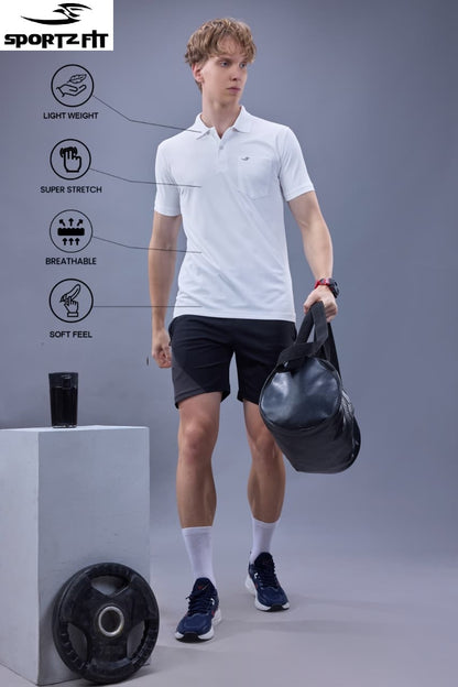 Vol 6699 Pk 125 Sportz Fit Polyester Airtex Mens Tshirts Exporter Ahmedabad