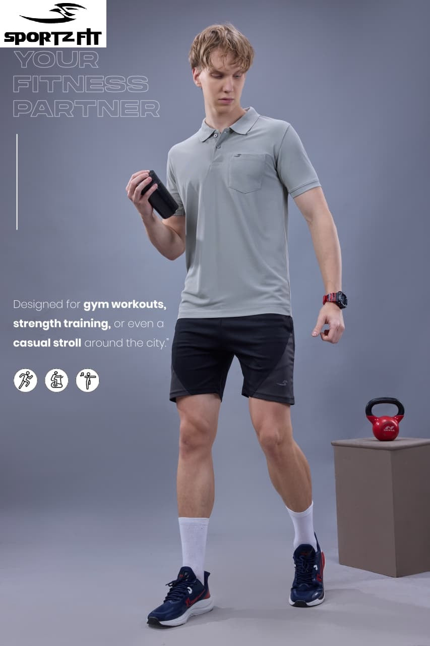 Vol 6699 Pk 125 Sportz Fit Polyester Airtex Mens Tshirts Exporter Ahmedabad