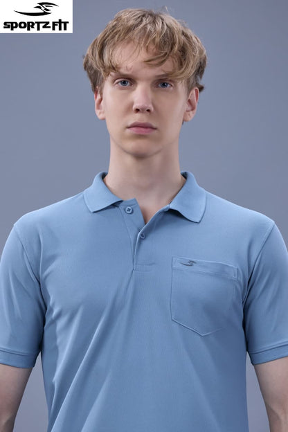 Vol 6699 Pk 125 Sportz Fit Polyester Airtex Mens Tshirts Exporter Ahmedabad