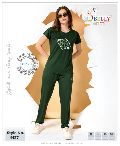 Vol 670 Belly Tencil Pyjama Night Suits Manufacturer Gujarat
