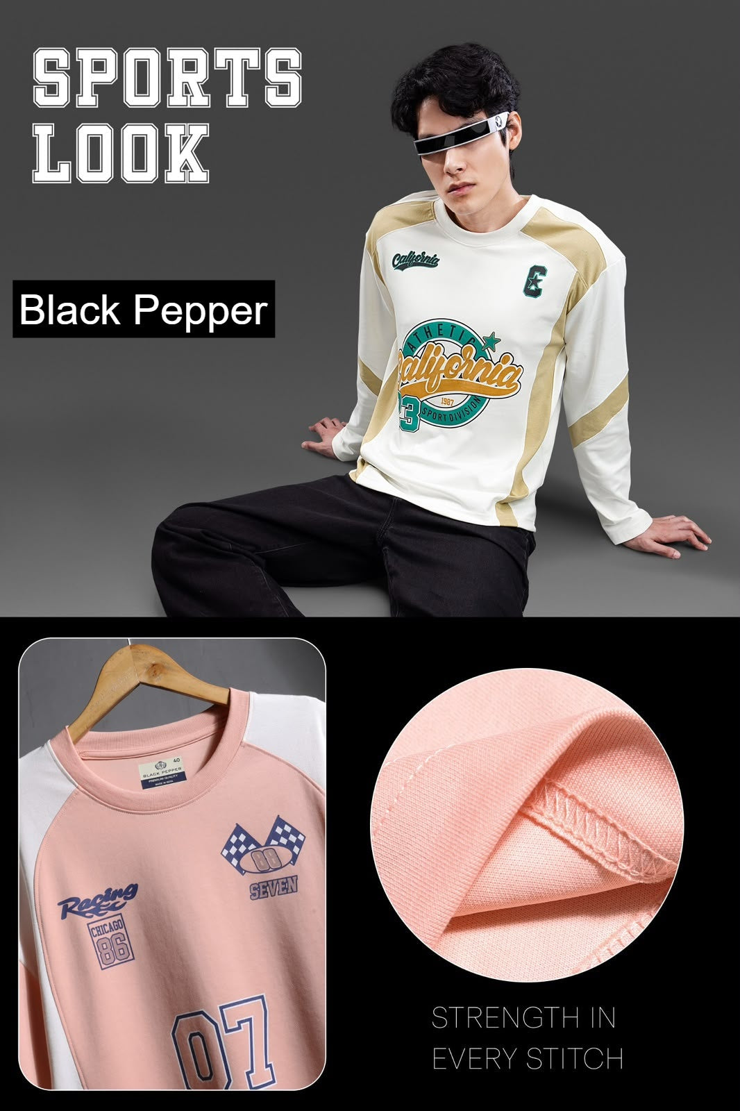 Vol 672 To 677 Knit Black Pepper Mens Tshirts Wholesale