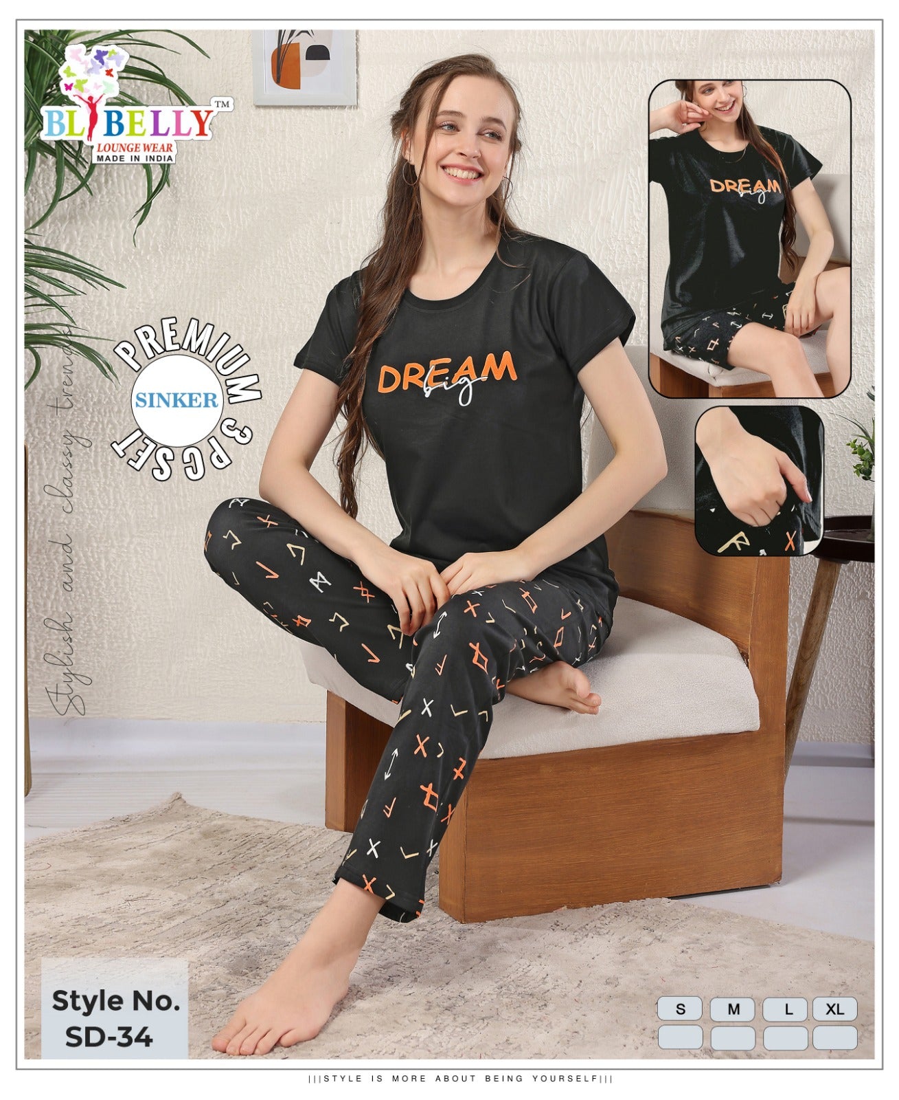 Vol 673 Belly Sinker Shorts Pyjama Night Suits Manufacturer