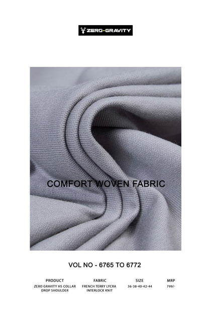 Vol 6765 To 6772 Zero Gravity Interlock Unisex Tshirt Wholesaler