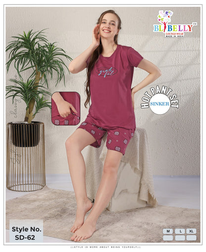 Vol 676 Belly Sinker Shorts Night Suits Exporter Ahmedabad