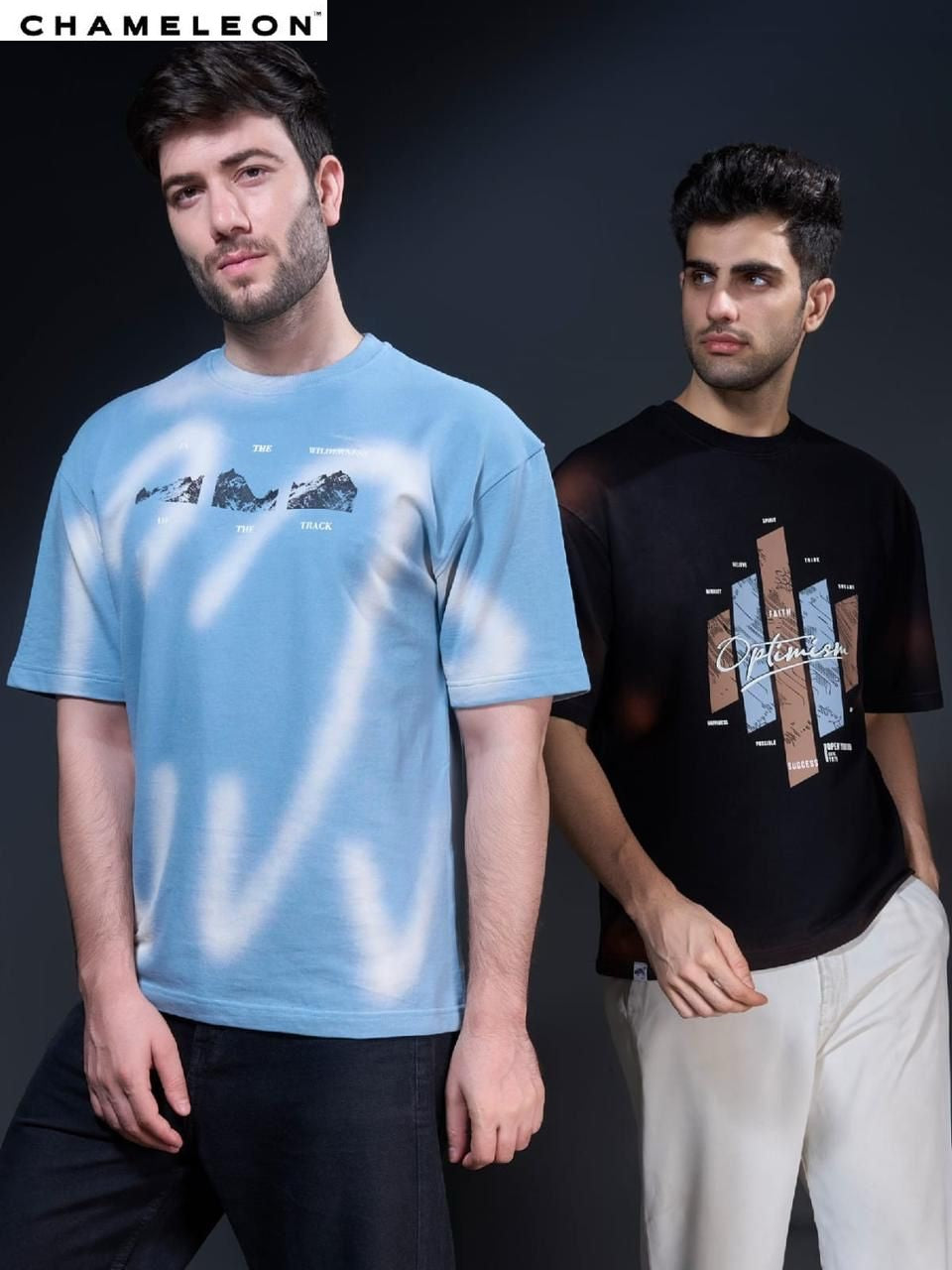 Vol 6783 Chameleon Cotton Mens Tshirts Wholesaler