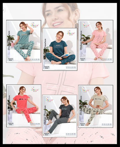 Vol 680 Belly Sinker Pyjama Night Suits Manufacturer